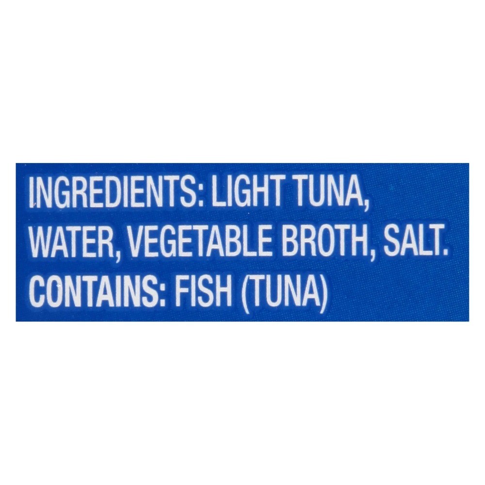 Large Chunk Light Tuna in Water 4 Pound 2.5 Ounce Can for Recipes Salads