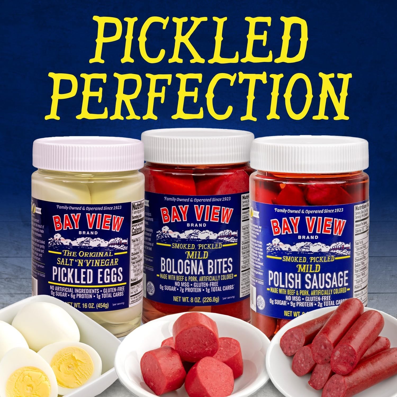 Mouthwatering 8oz Smoked Pickled Polish Sausage – Gluten-Free & No MSG