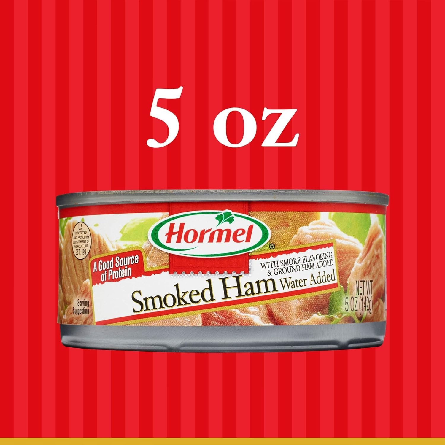 Savory Smoked Ham in Convenient 5 Oz Cans – 12-Pack for Quick Meals