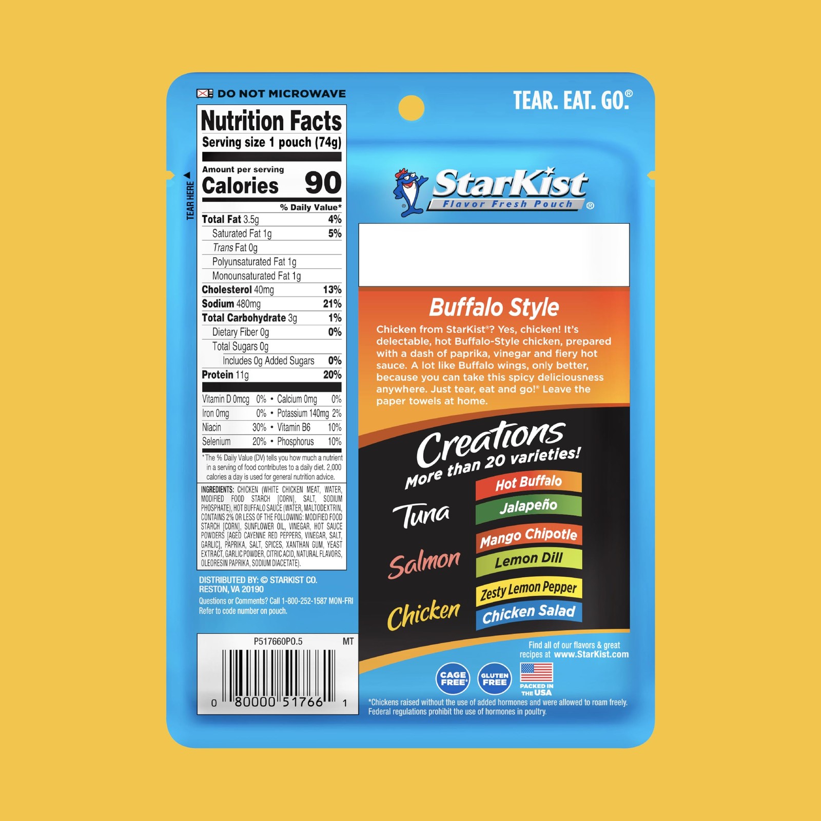 StarKist Chicken Creations BOLD Buffalo Style 2.6 Ounce (Pack of 12), Other