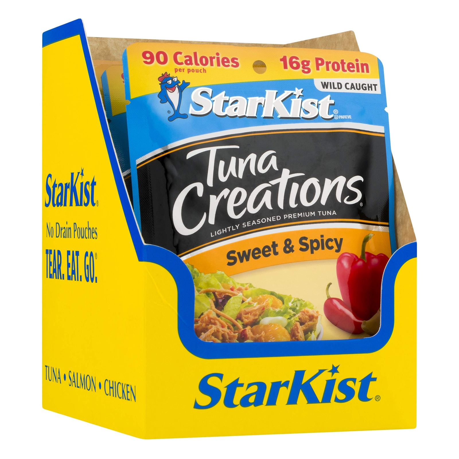 StarKist Tuna Creations Sweet Spicy 12 Pack Flavor Fresh 2.6oz Pouches