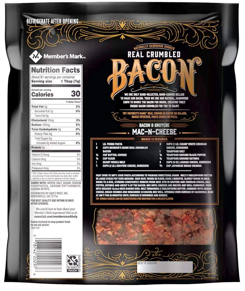 Member’s Mark Real Crumbled Bacon (20 Ounce)