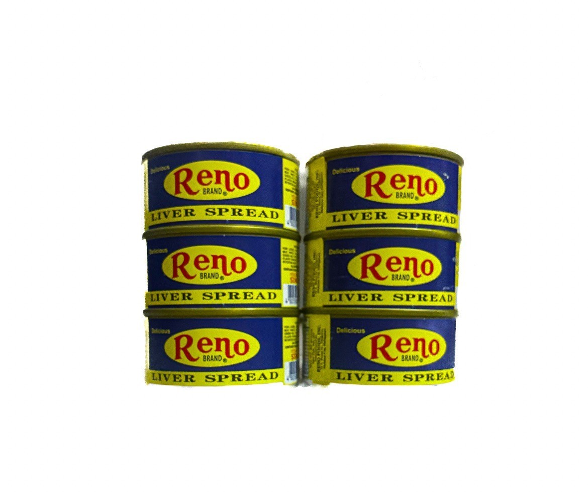 RENO Liver Spread 85gx6 Philippines (LOT OF 6) NEW STOCKS FREE SHIPPING