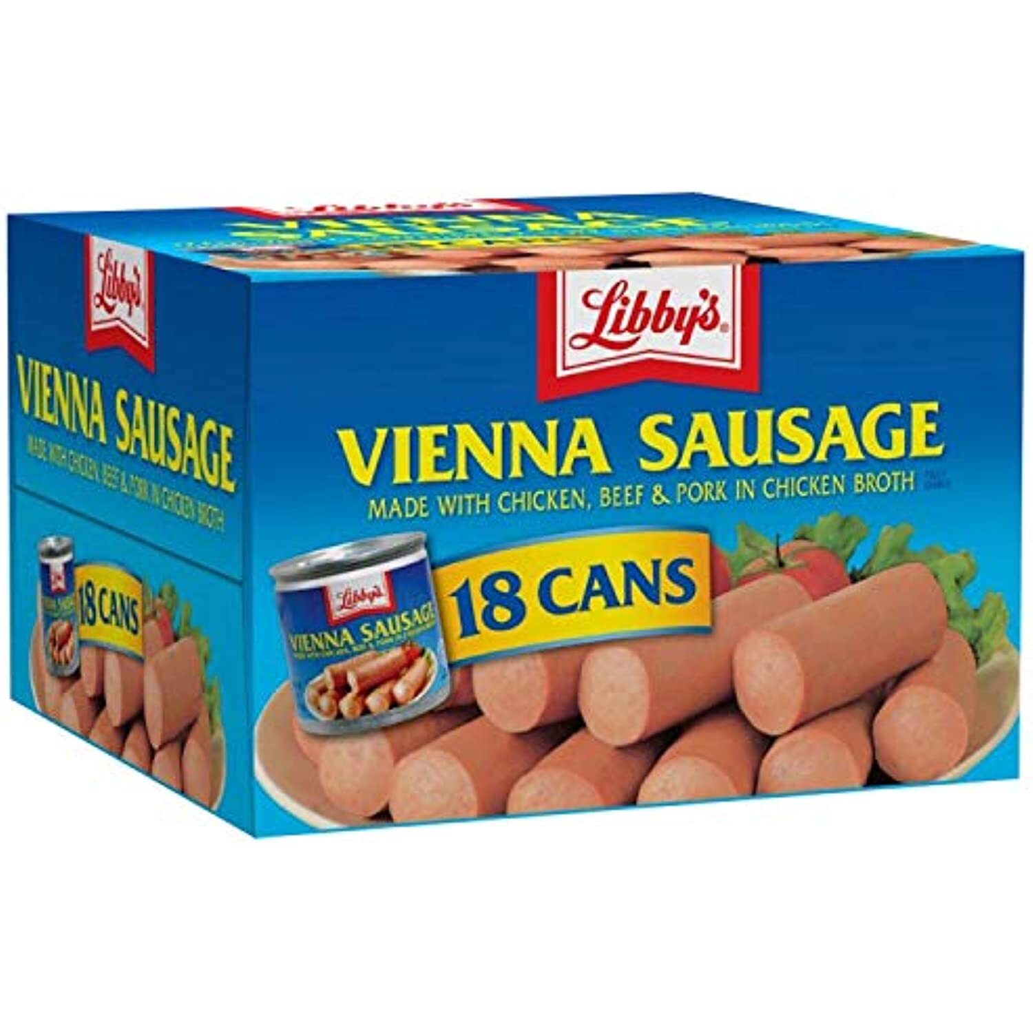 Libby’s Vienna Sausage 4.6 oz. cans, 18 ct. A1