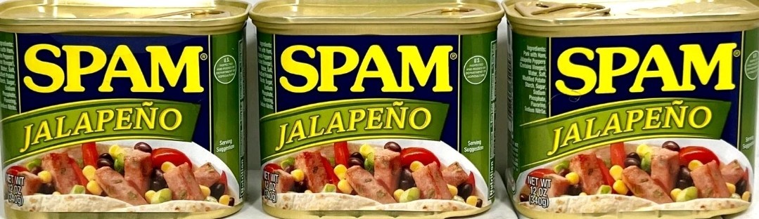 Spam Jalapeno Luncheon Meat 12 oz ( Pack of 4 )~11/2028