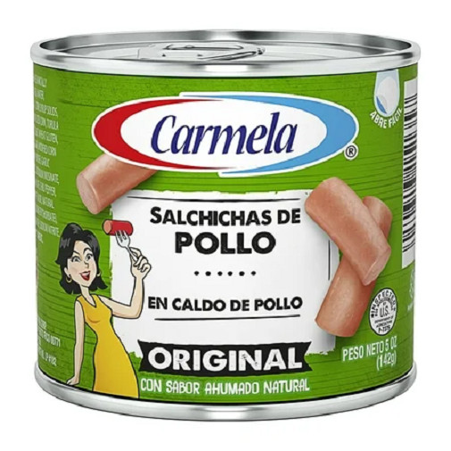 Carmela Chicken Vienna Sausage in Chicken Broth Original