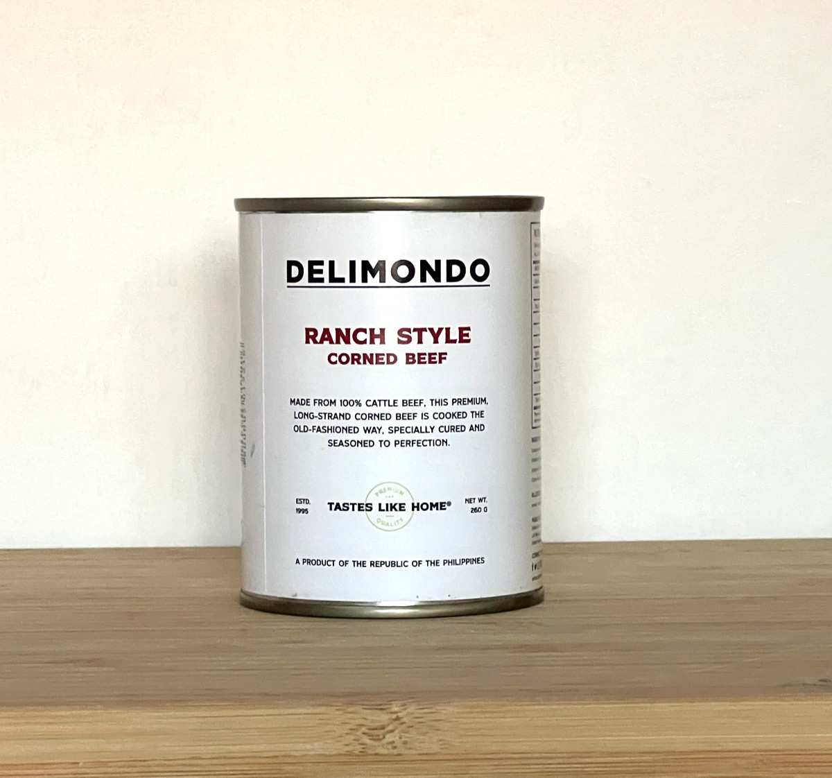 Delimondo Corned Beef Ranch (260g) – 1 can – from Philippines – NEW!!