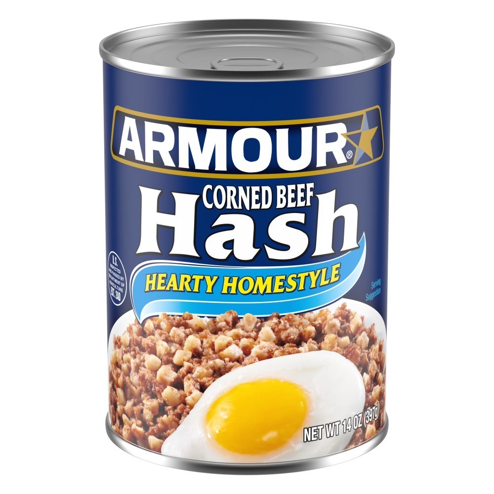 Canned Corned Beef Hash 14 oz 12 Pack High Protein 16g Per Serving