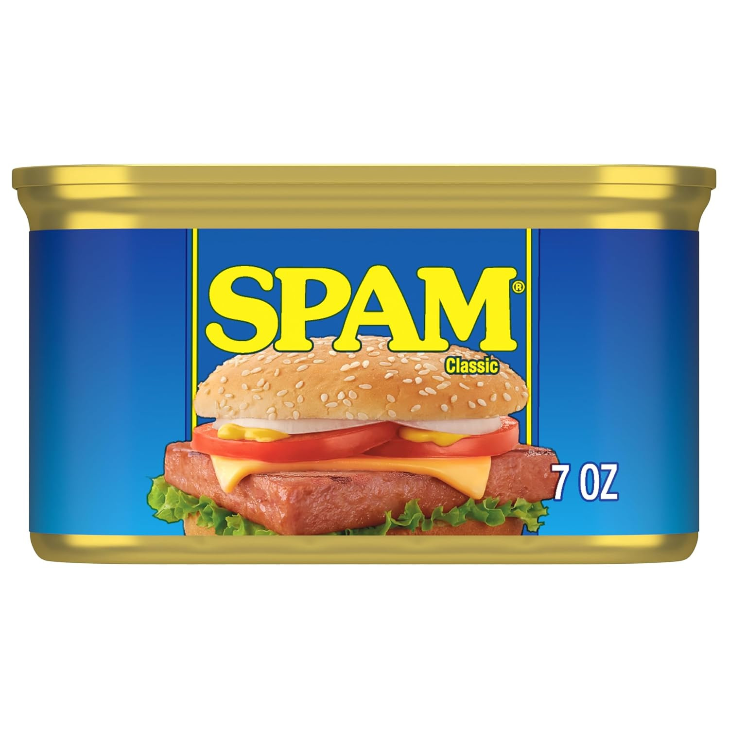Classic, 7 Oz Cans, (Pack of 12) – Fully Cooked Pork with Ham, Gluten-Free, Shel