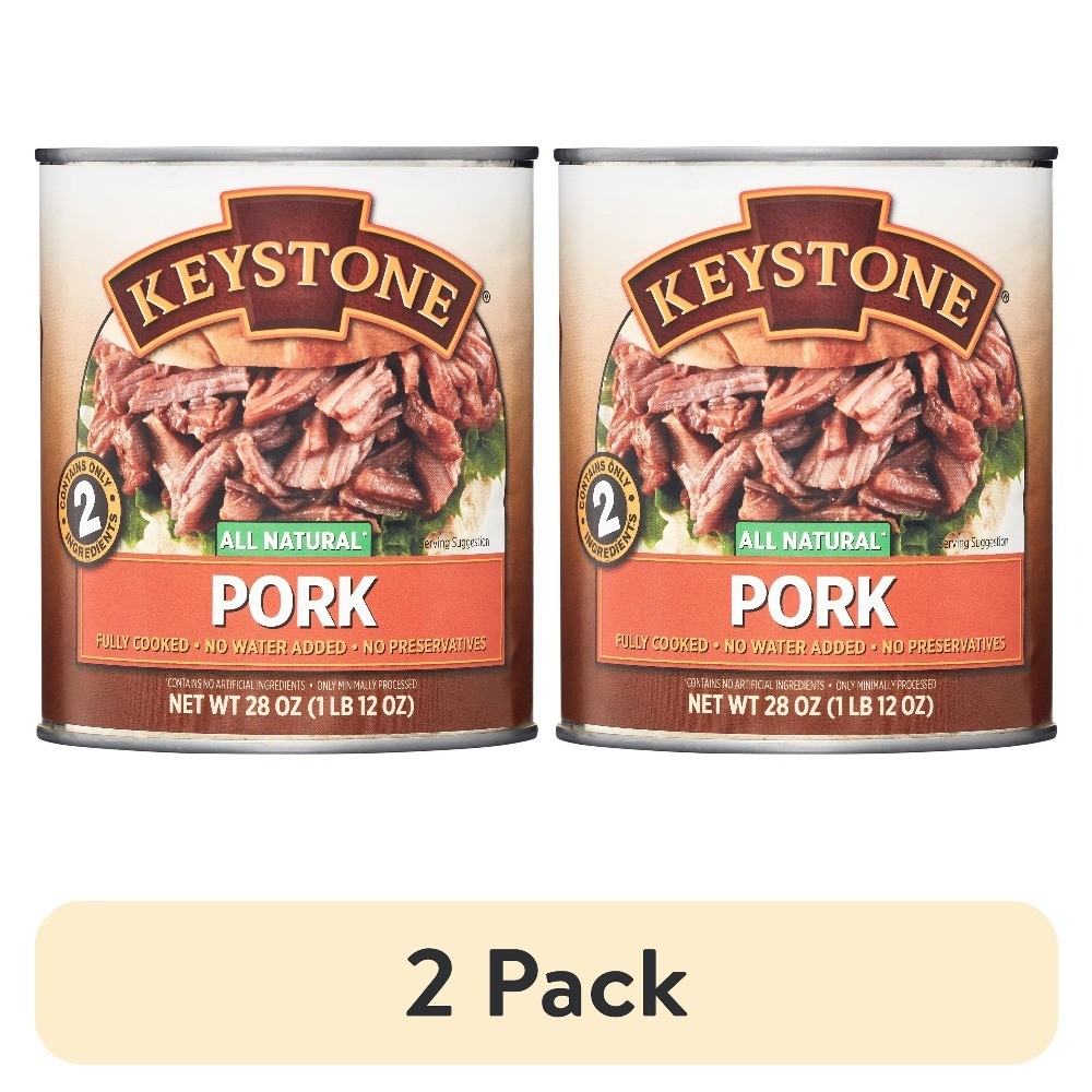 All Natural Pork in 28 oz Can 2 Pack