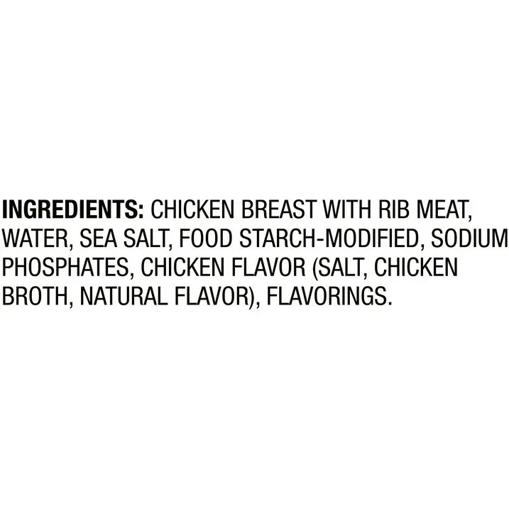 Great Value Chunk Chicken Breast, 12.5 Ounce Can (4 Pack)
