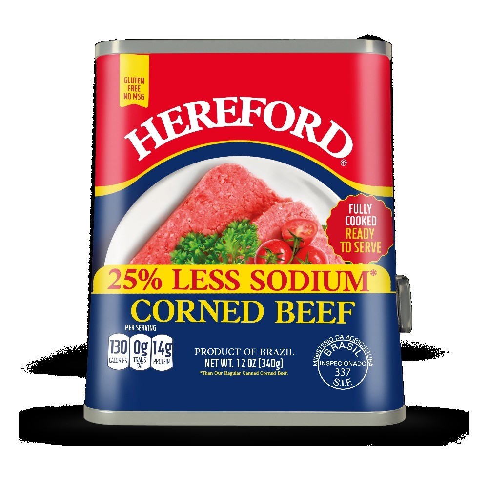 Canned Corned Beef Reduced Sodium 12 oz 3 Pack