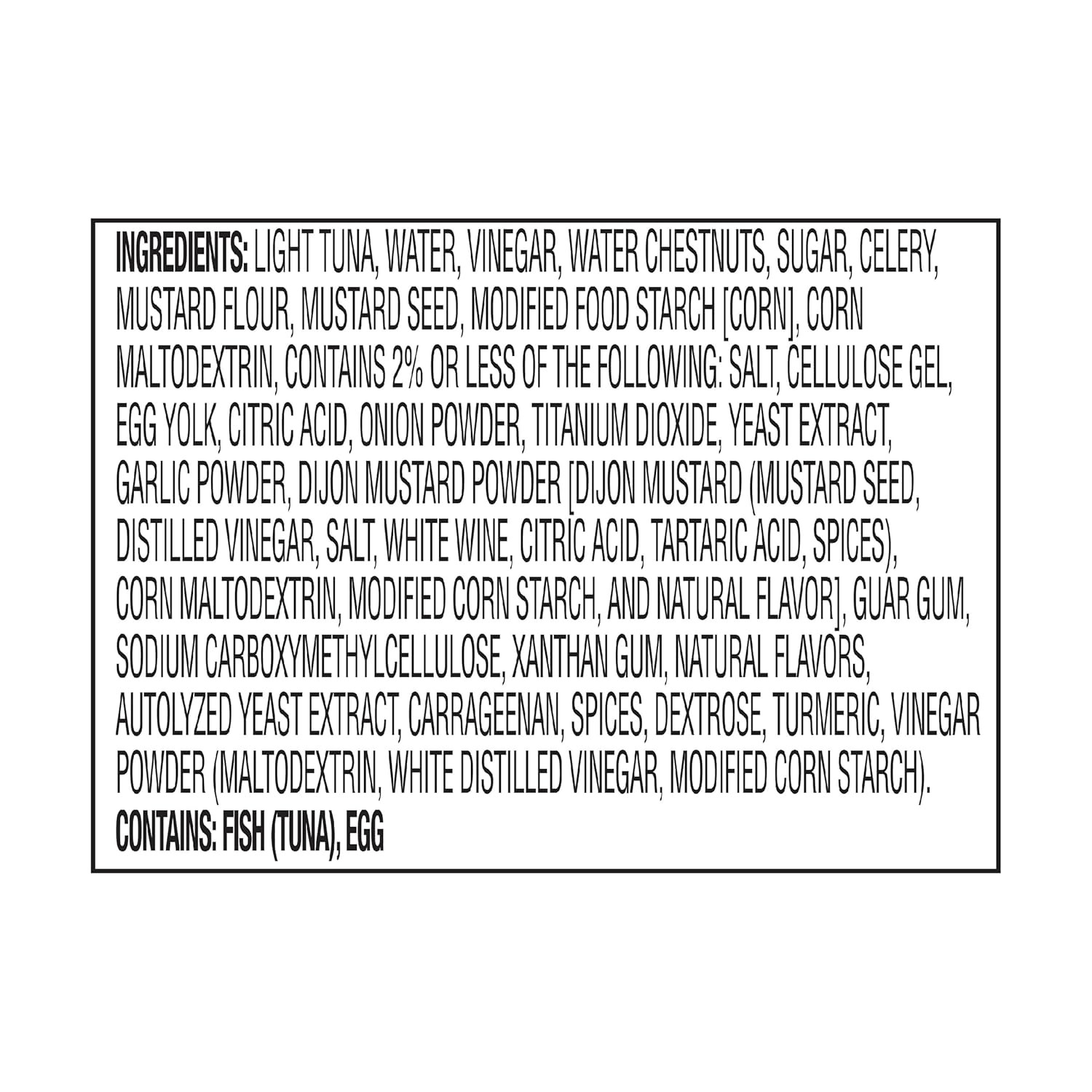 StarKist Tuna Creations Whole Grain Dijon Mustard 3oz Pouch 24 Pack