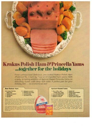 Krakus Imported Polish Boiled Deli HALF Ham ONLY 5.5lb !! US SELLER !!