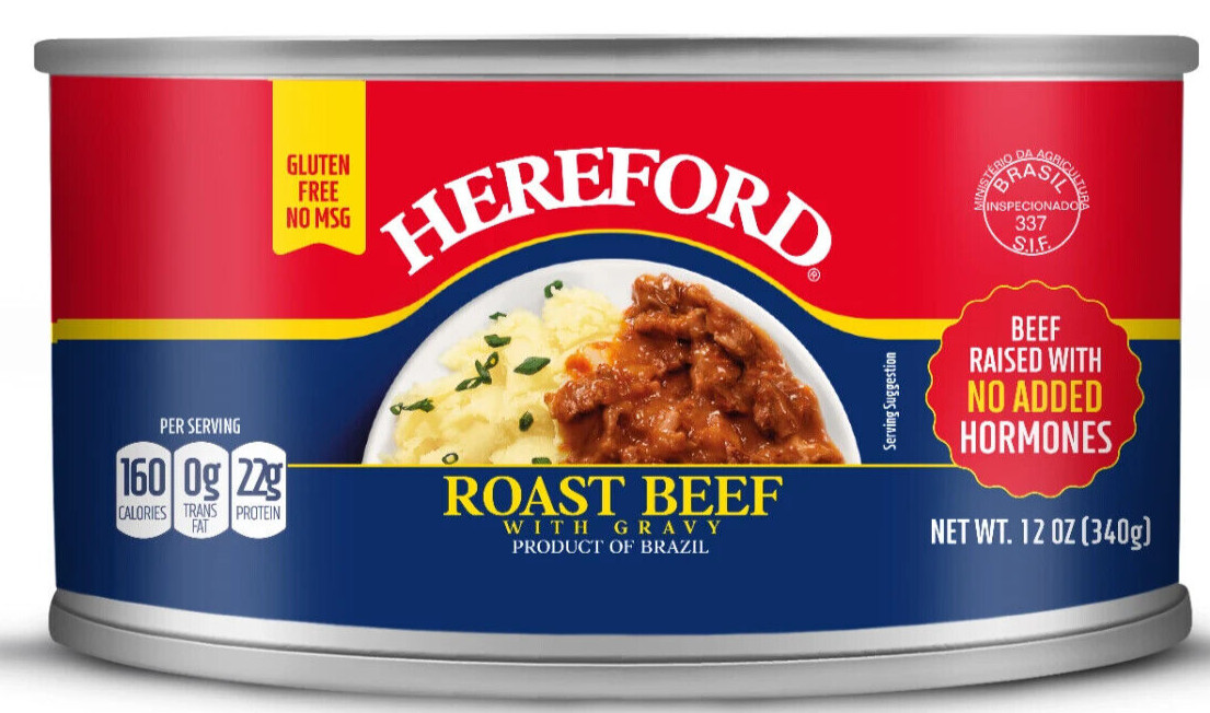 HereFord Roast Beef with Gravy Fully Cooked Ready to Serve 12 oz ( Pack of 12 )