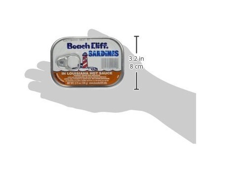 Beach Cliff Sardines in Louisiana Hot Sauce 8 pack