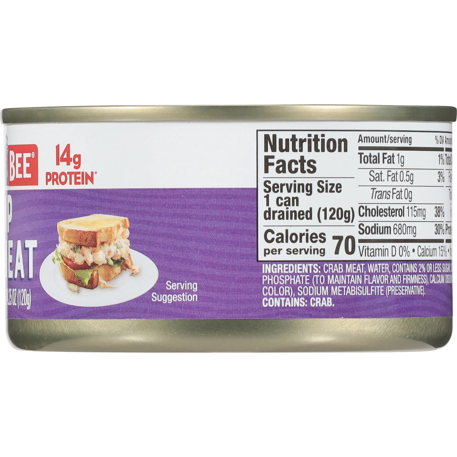 Canned Lump Crabmeat Wild Caught