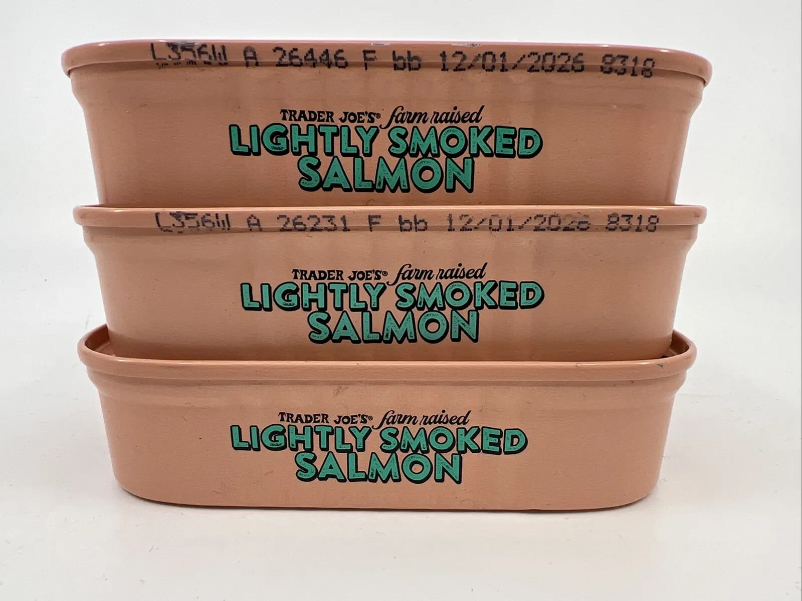 3X Trader Joe’s Light Smoked Salmon 5oz In EVOO Extra Virgin Olive Oil Delicious