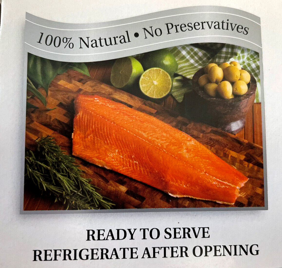 2.5lb Smoked Salmon Wild Alaskan hand-filleted ready to eat gift boxed 8oz Packs