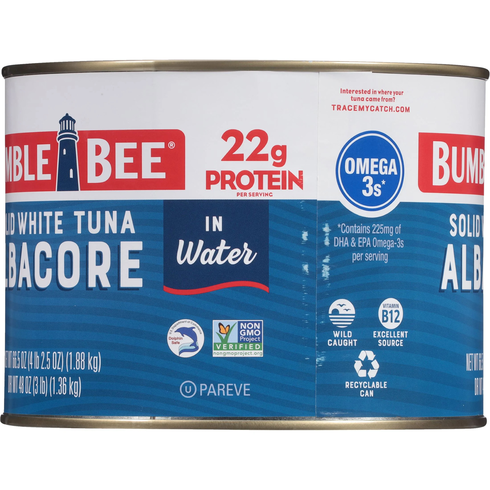 Solid White Albacore Tuna in Water