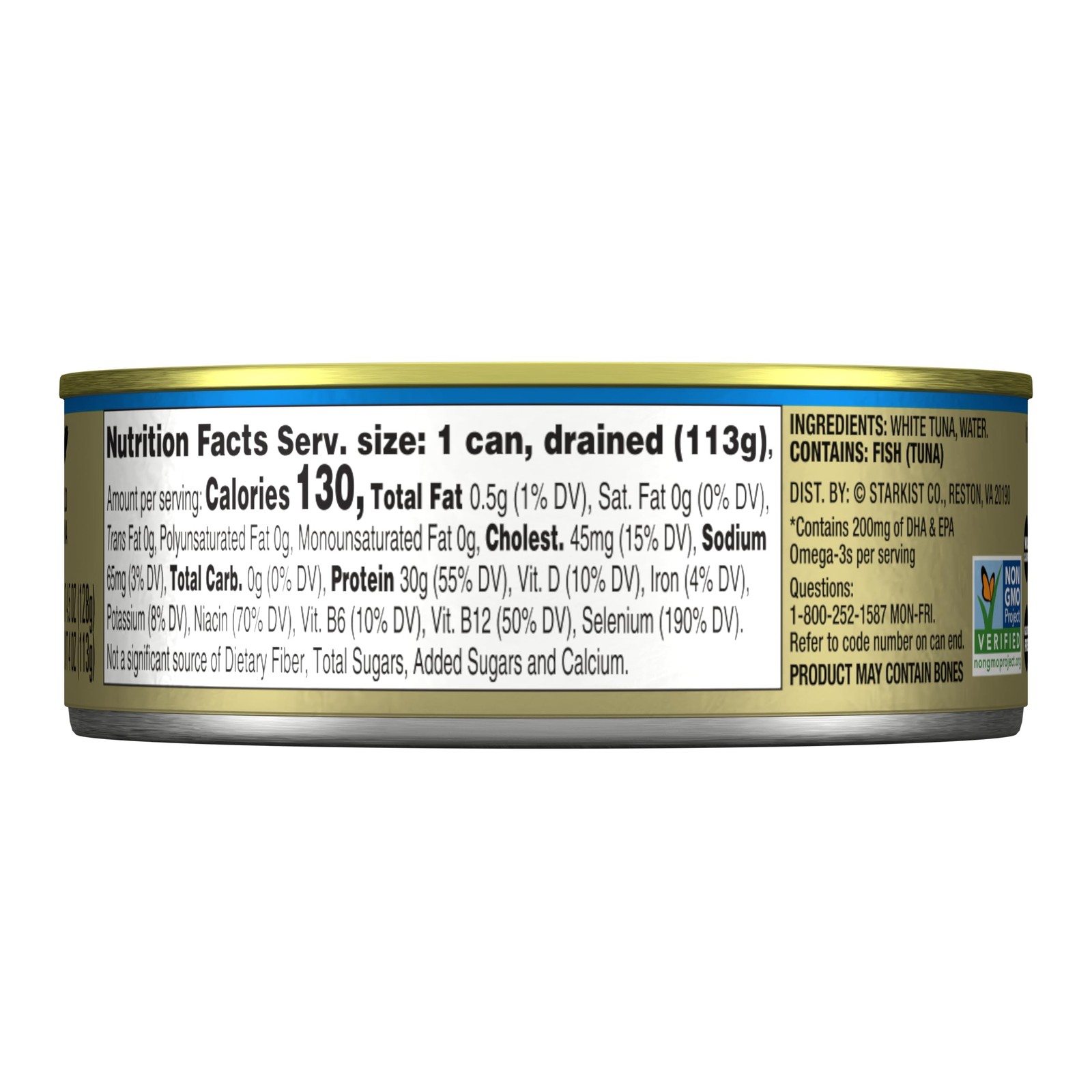 No Salt Added Chunk Albacore Tuna, 12 Pack, 30g Protein, Gluten Free, Keto Snack