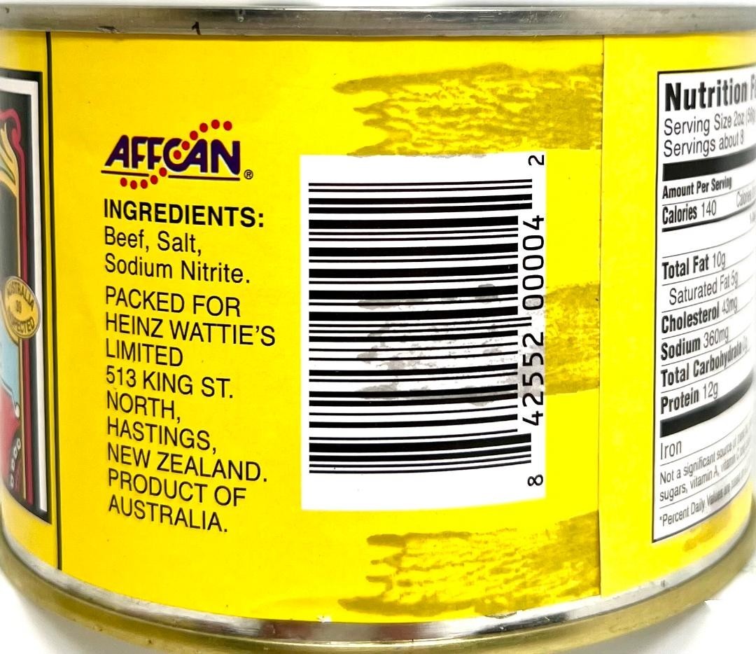 Crown Brand Corned Beef with Natural Juices 15 oz ( Pack of 24 )~06/20/2030