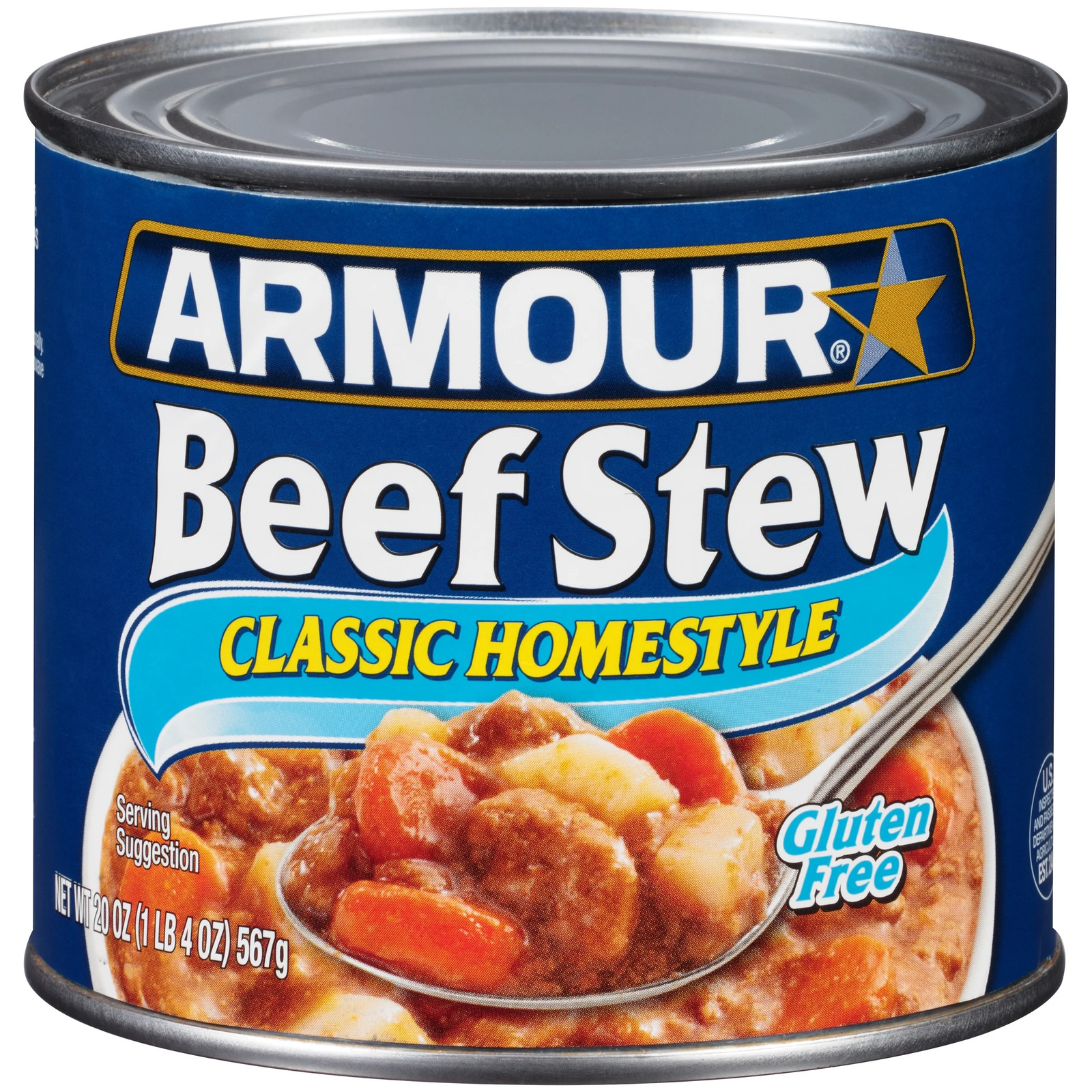 (4 Pack) Classic Homestyle Beef Stew, 20 Oz Can