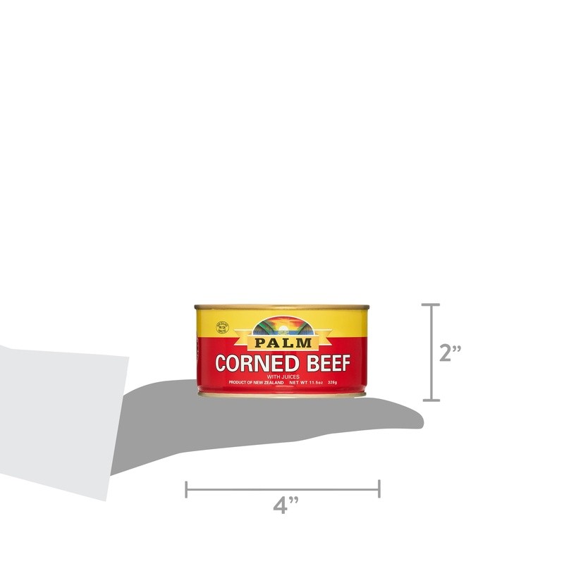 Chunky Corned Beef 100% Grass Fed Angus Protein 13g 11.5oz Can Ready to Eat New