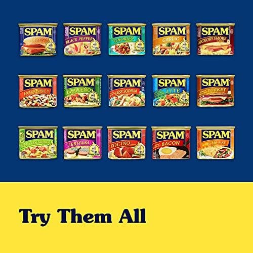 SPAM Classic, 7 oz Cans, (Pack of 12) – Fully Cooked 7 Ounce