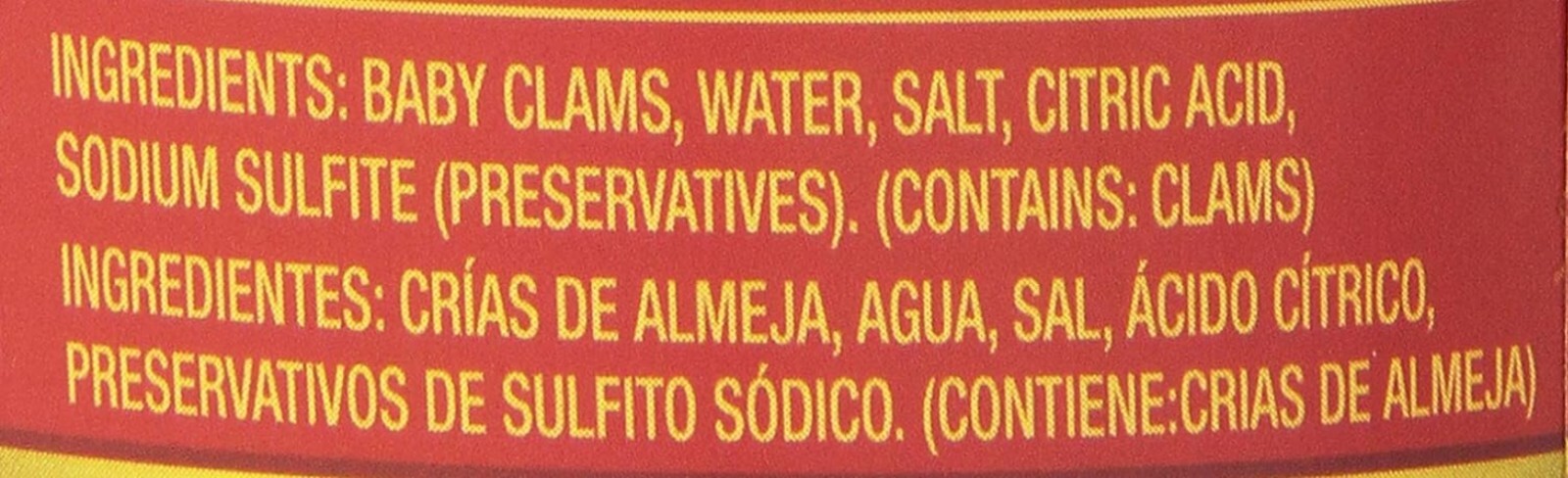 Seafood, Whole Baby Clams, 10-Ounce Pack of 12