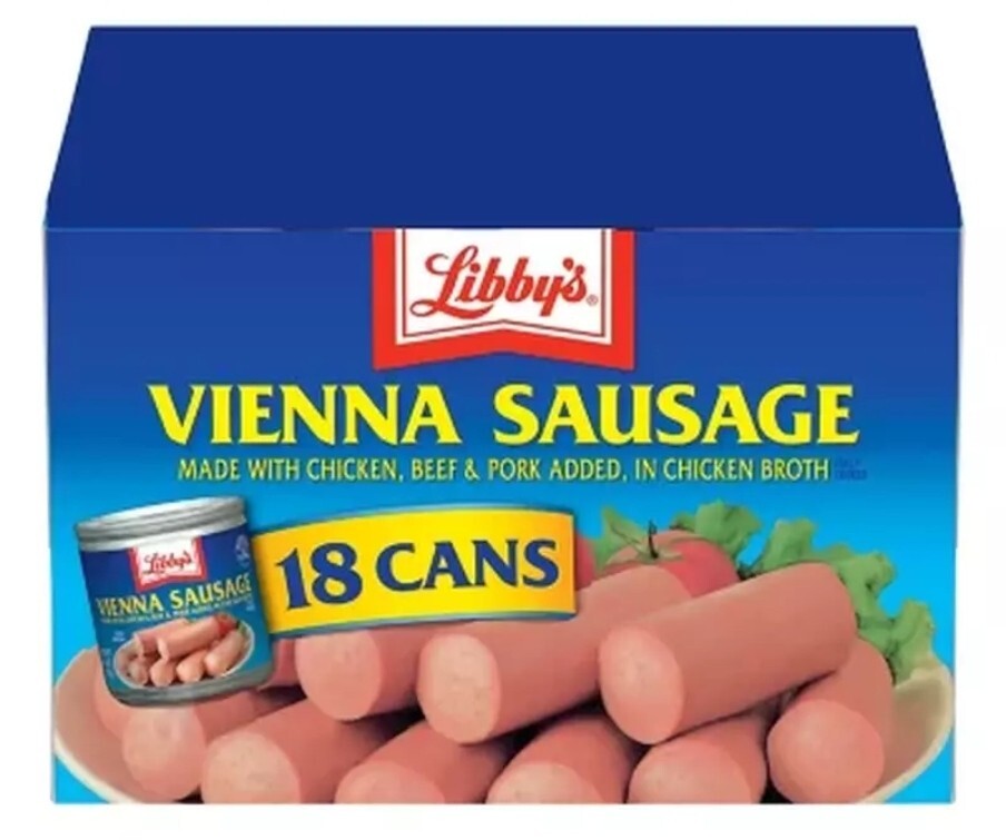 Libby’S Vienna Sausage 4.6 Oz., 18 Pk.