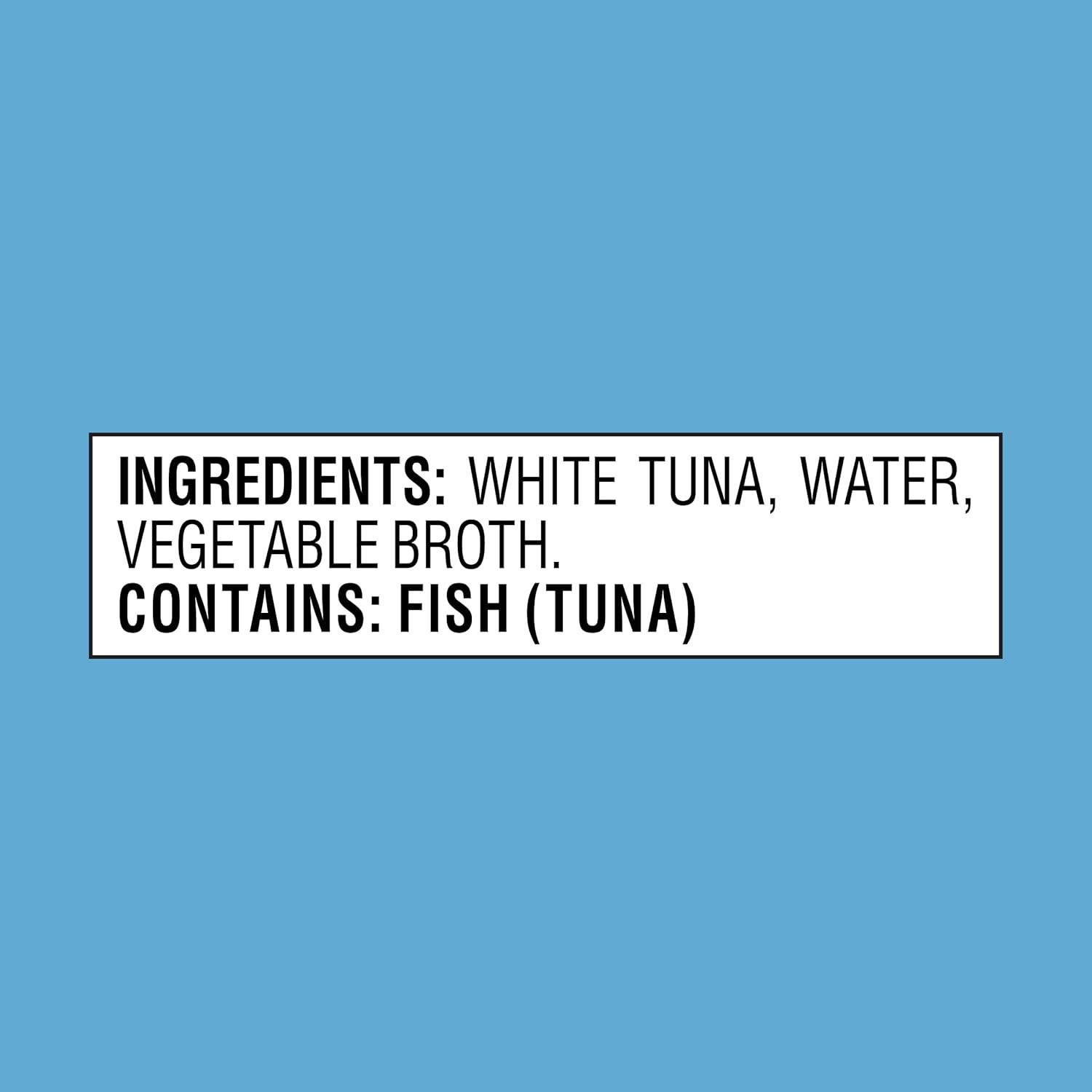 Low Sodium Wild Caught Albacore Tuna Pouch 2.6 oz – 24 Pack Gluten Free Snack