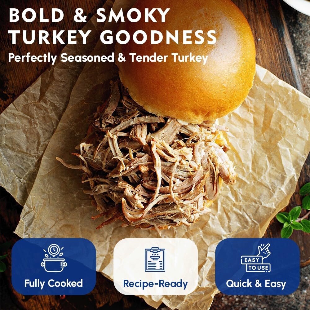12 Cans- Werling & Sons Fully Cooked Canned Turkey Meat 14.5 Oz Heat & Eat Food