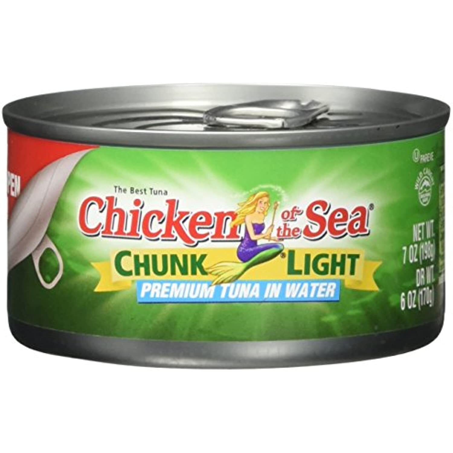 Chicken of the Sea Tuna Chunk Light – 7 Ounces – 12 ct
