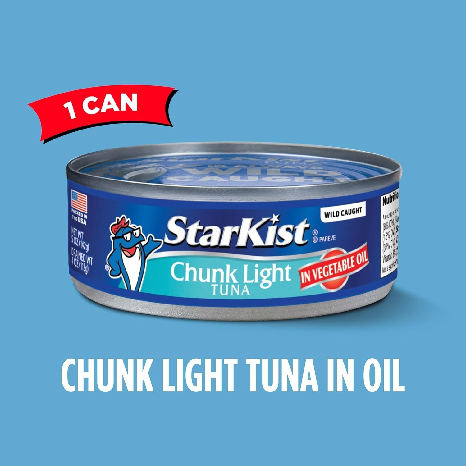 Chunk Light Tuna in Oil – 5 oz Can