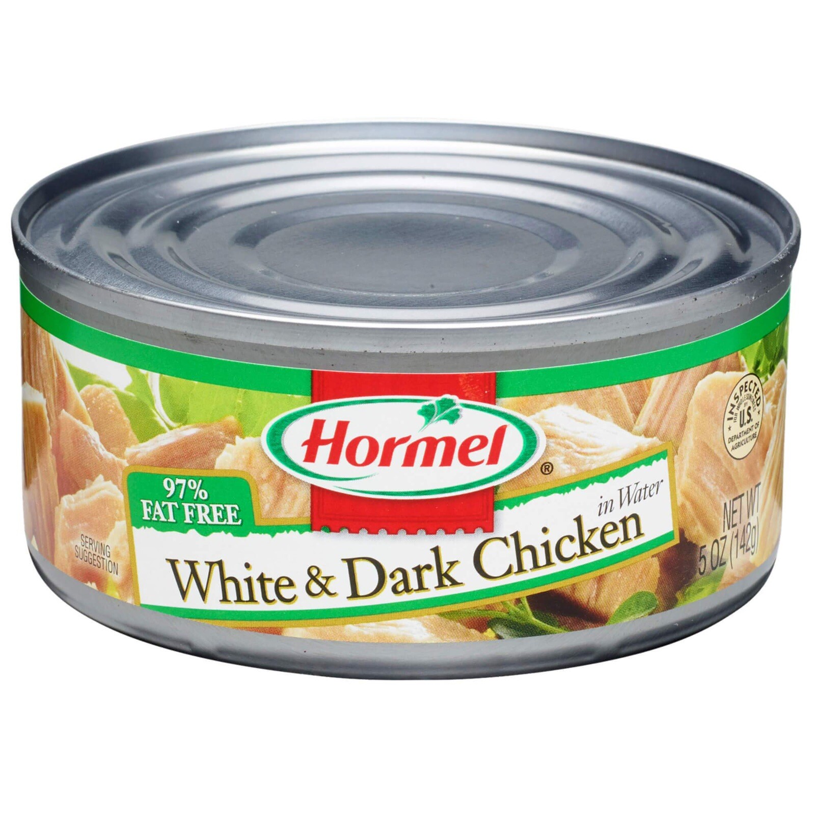 Hormel Canned White and Dark Chunk Chicken 🍗 5 Ounce (Pack of 12)