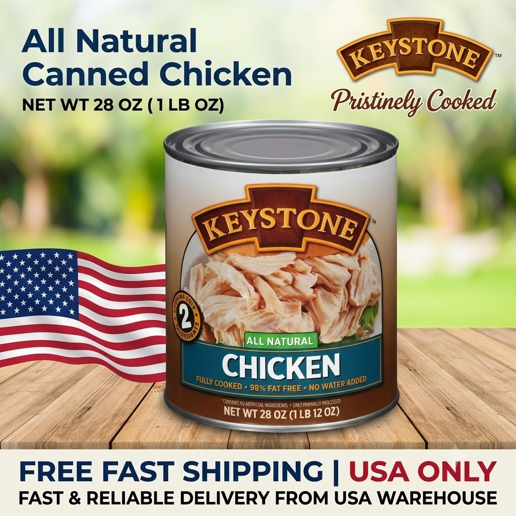 Keystone All Natural Chicken, 28 oz Can