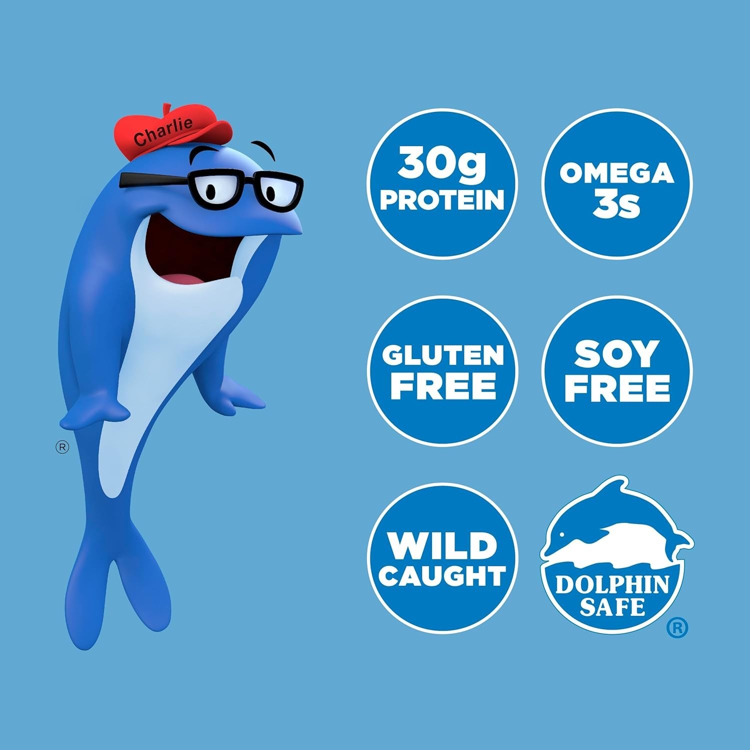 No Salt Added Chunk Albacore Tuna, 12 Pack, 30g Protein, Gluten Free, Keto Snack