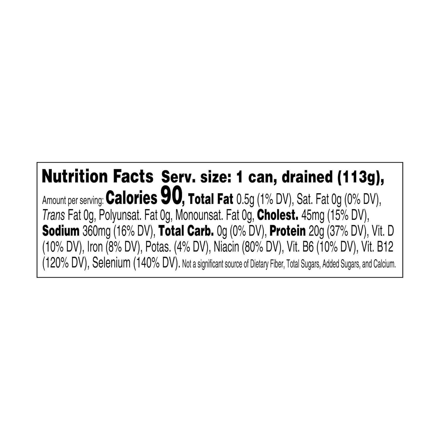 Chunk Light Tuna in Water, 5 Oz (8 Pack) Canned Tuna Fish, Wild Caught, Gluten F