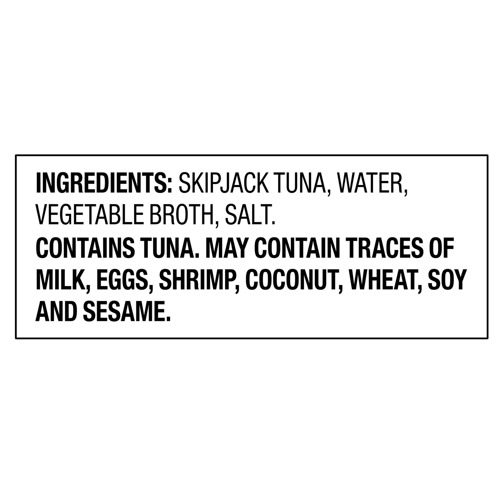 (6 pack) Great Value Chunk Light Tuna in Water, 2.6 oz Pouch