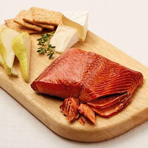 SeaBear – Premium Wild Alaskan Smoked Sockeye, Coho, and Pink Salmon Trio – 18oz