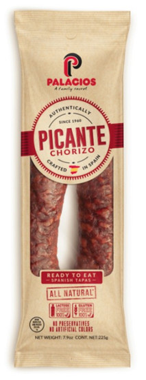 Hot Spanish Chorizo Picante 7.9oz (Pack of 7)