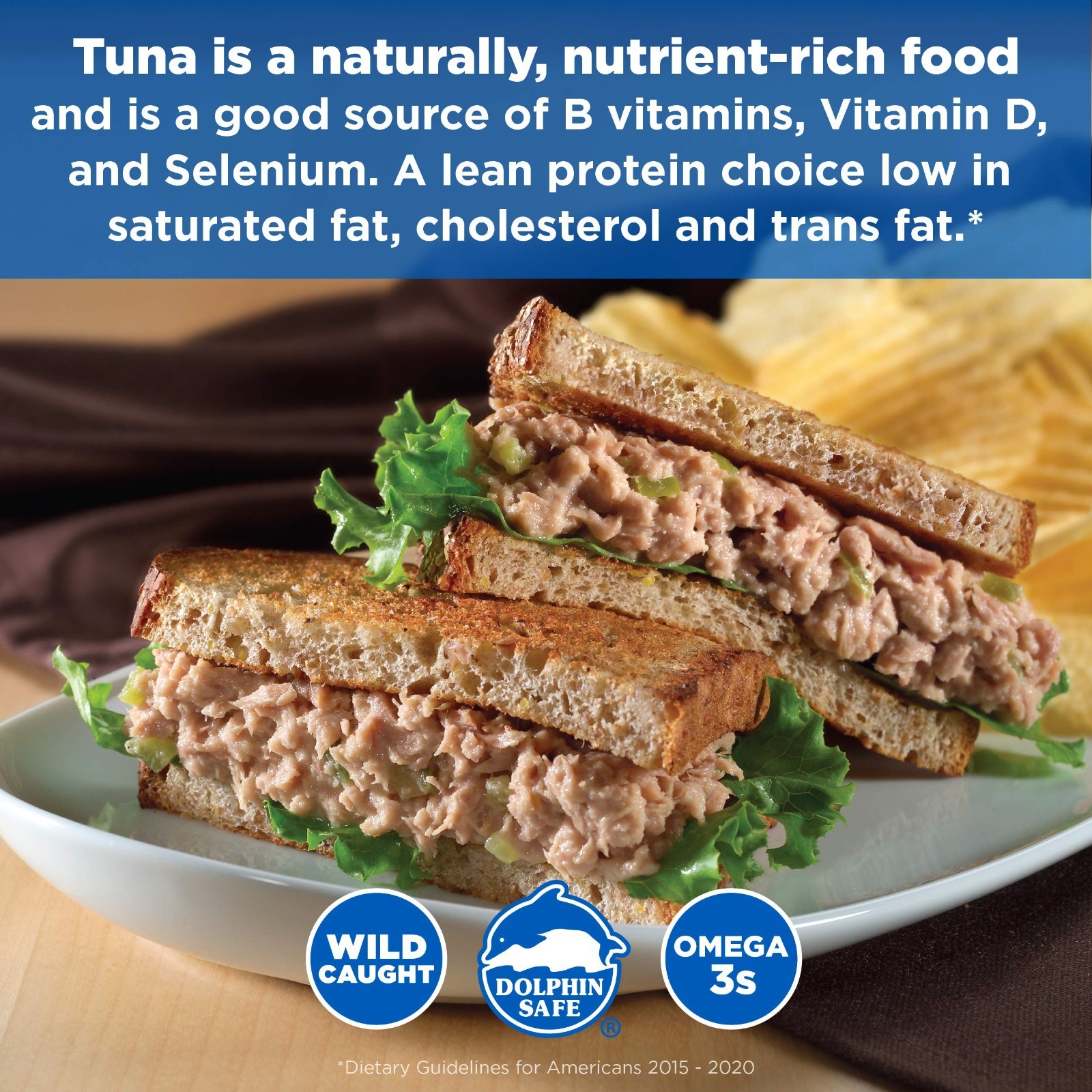Chunk Light Tuna in Oil, 12 Oz Cans – Bulk Pack of 24, High Protein, Low Fat