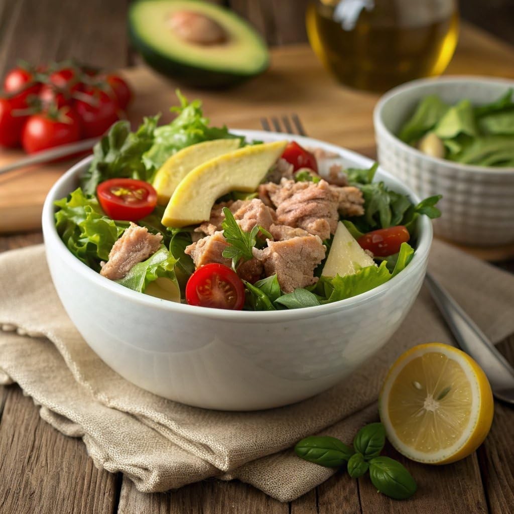 No Salt Added Chunk Albacore Tuna, 12 Pack, 30g Protein, Gluten Free, Keto Snack