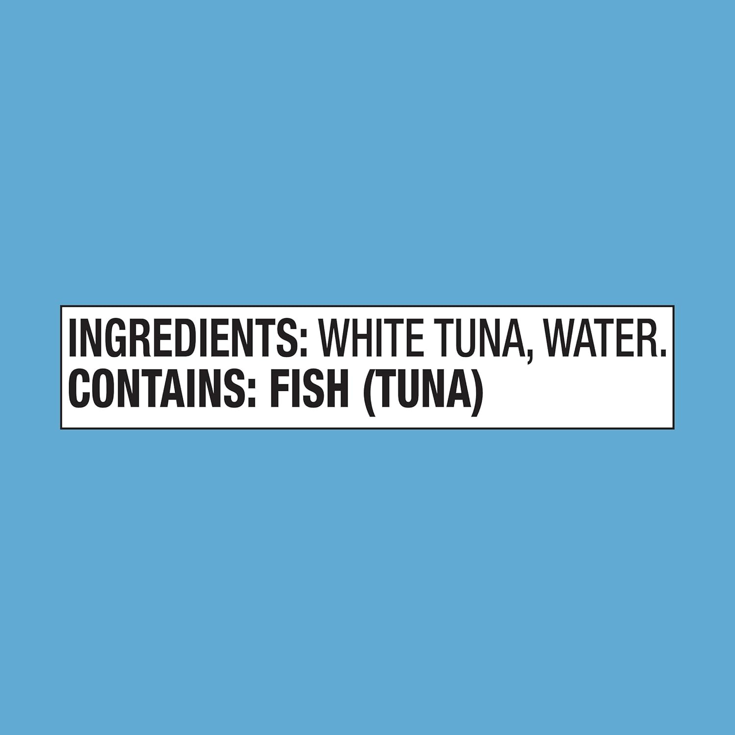 Selects No Salt Added Chunk White Albacore Tuna in Water, 4.5 Oz (12 Pack) Canne