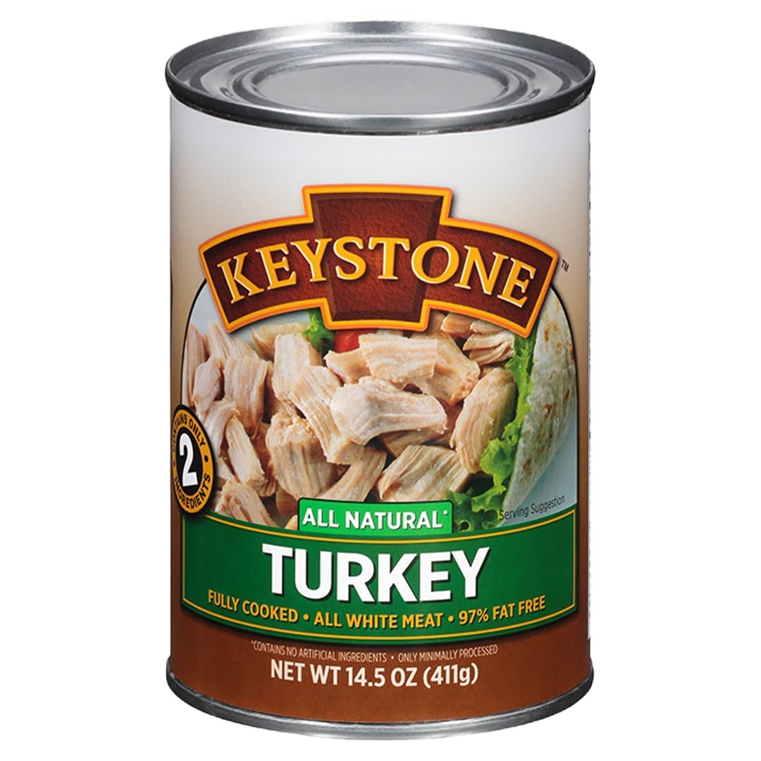 Keystone Meats All Natural Heat and Serve Canned 14.5 Ounce (Pack of 1)
