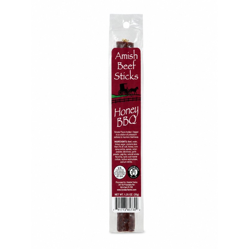 12x Amish Honey Bbq Beef Sticks Spice Seasoning Gourmet Cooking Kitchen Lot 1oz