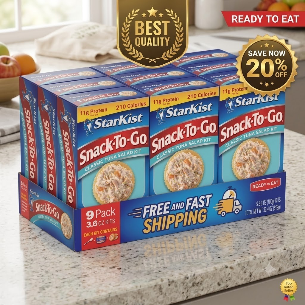 Starkist Tuna Salad Kit, 3.6 oz., 9 pk.