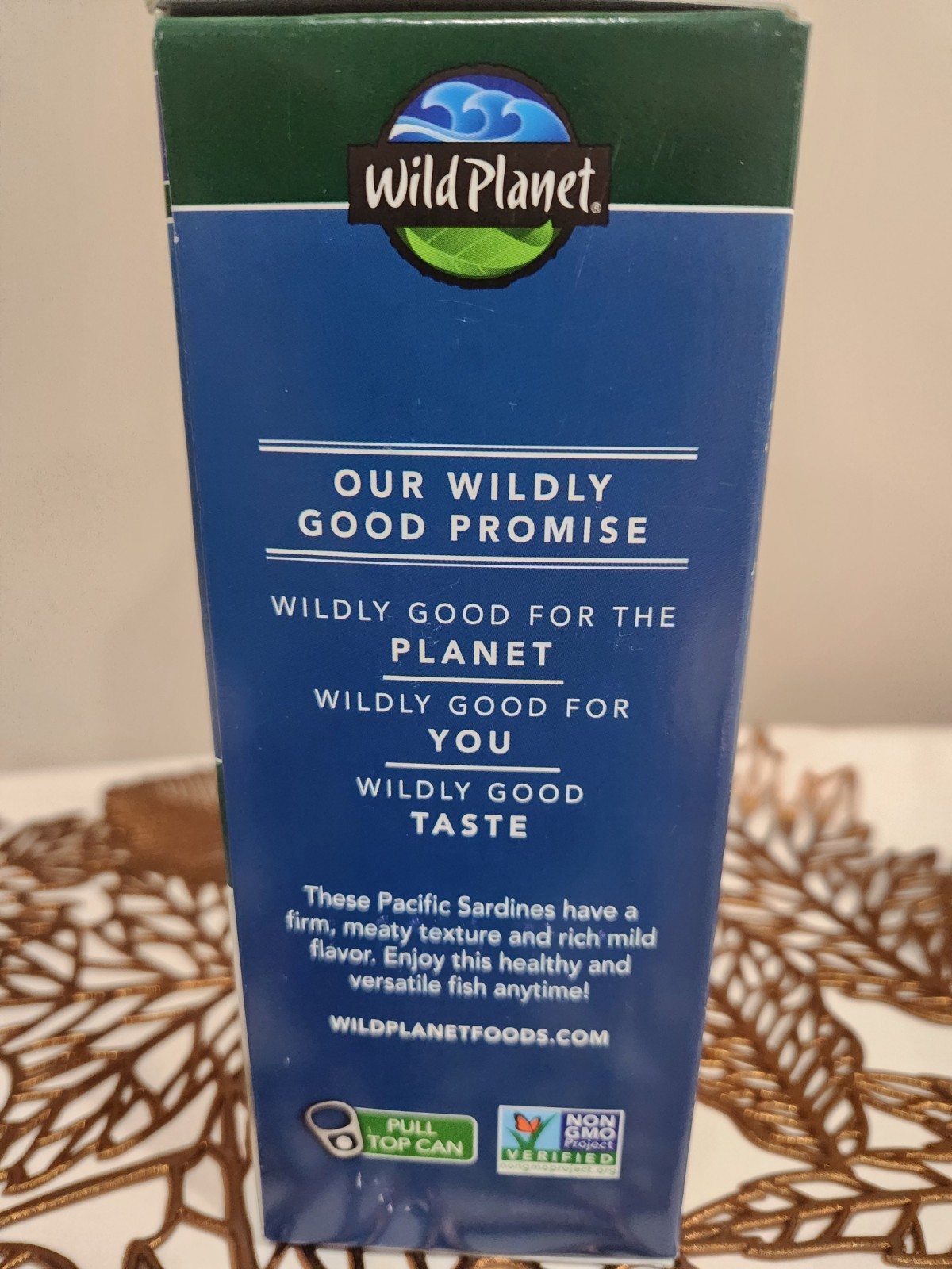 12 WILD PLANET WILD PACIFIC SARDINES 4.4 OZ EA. 05/2029 VIETNAM VIRGIN OLIVE OIL