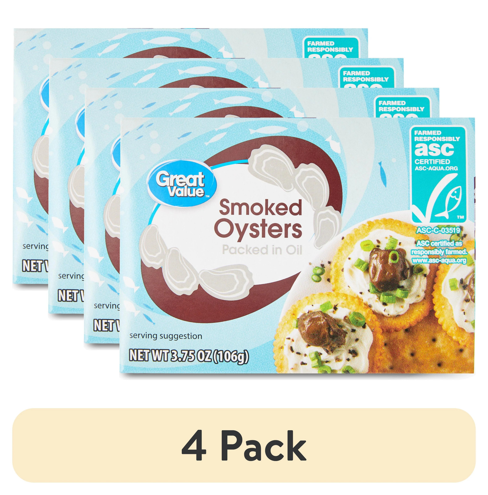 Smoked Oysters Canned